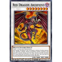 MP24-EN025 Red Dragon Archfiend Quarter Century Secret Rare 1st Edition NM