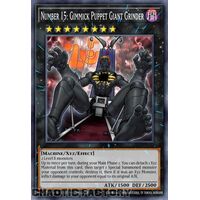 MP24-EN032 Number 15: Gimmick Puppet Giant Grinder Quarter Century Secret Rare 1st Edition NM