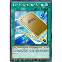 MP24-EN038 1st Movement Solo Quarter Century Secret Rare 1st Edition NM