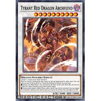 MP24-EN043 Tyrant Red Dragon Archfiend Quarter Century Secret Rare 1st Edition NM