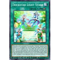 MP24-EN046 Trickstar Light Stage Quarter Century Secret Rare 1st Edition NM