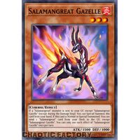 MP24-EN049 Salamangreat Gazelle Quarter Century Secret Rare 1st Edition NM