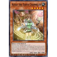 MP24-EN061 Aussa the Earth Channeler Prismatic Secret Rare 1st Edition NM