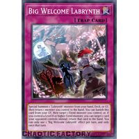 MP24-EN074 Big Welcome Labrynth Prismatic Secret Rare 1st Edition NM