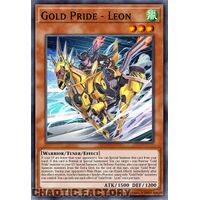 MP24-EN075 Gold Pride - Leon Prismatic Secret Rare 1st Edition NM