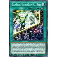 MP24-EN089 Gold Pride - Better Luck Next Time! Prismatic Secret Rare 1st Edition NM