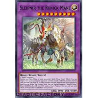 MP24-EN096 Sleipnir the Runick Mane Prismatic Secret Rare 1st Edition NM