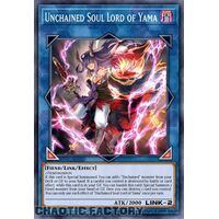 MP24-EN101 Unchained Soul Lord of Yama Prismatic Secret Rare 1st Edition NM