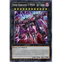 MP24-EN119 Super Starslayer TY-PHON - Sky Crisis Prismatic Secret Rare 1st Edition NM