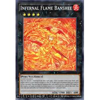 MP24-EN120 Infernal Flame Banshee Prismatic Secret Rare 1st Edition NM