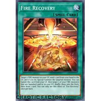 MP24-EN126 Fire Recovery Prismatic Secret Rare 1st Edition NM