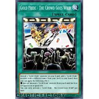 MP24-EN182 Gold Pride - The Crowd Goes Wild! Ultra Rare 1st Edition NM