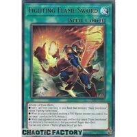 MZMI-EN008 Fighting Flame Sword Ultra Rare 1st Edition NM