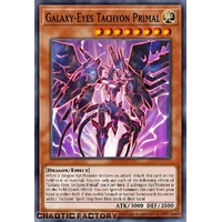 MZTM-EN011 Galaxy-Eyes Tachyon Primal Secret Rare 1st Edition NM