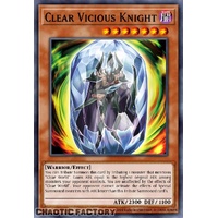 MZTM-EN040 Clear Vicious Knight Super Rare 1st Edition NM