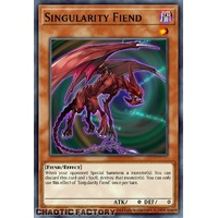 MZTM-EN042 Singularity Fiend Secret Rare 1st Edition NM