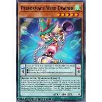 MZTM-EN051 Performage Wind Drainer Rare 1st Edition NM