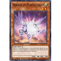 MZTM-EN061 Herald of Purple Light Rare 1st Edition NM