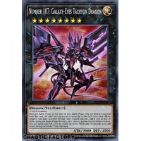 MZTM-EN091 Number 107: Galaxy-Eyes Tachyon Dragon Rare 1st Edition NM