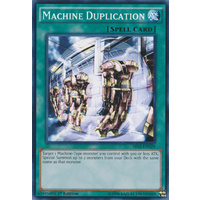 YU-GI-OH! Machine Duplication - AP08-EN023 SDMM-EN026 (various sets) SR03-EN029