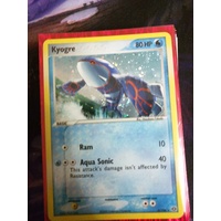 POKEMON Kyogre - 6/106 - Holo Rare Ex Emerald