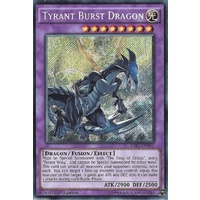 YUGIOH Tyrant Burst Dragon DRL2-EN004 Secret Rare Near Mint