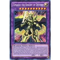 YUGIOH Timaeus the Knight of Destiny DRL2-EN001 Secret Rare Near Mint