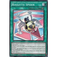 YUGIOH Roulette Spider DRL2-EN014 Super Rare Near Mint