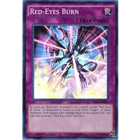 YUGIOH Red-Eyes Burn DRL2-EN021 Super Rare Near Mint