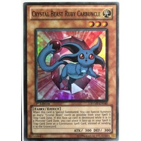 Yugioh RYMP-EN040 Crystal Beast Ruby Carbuncle Super rare 1st Edition