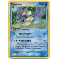 POKEMON Vaporeon - 19/115 - Holo Rare Ex Unseen Forces