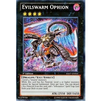 YUGIOH Evilswarm Ophion - HA07-EN064 - Secret Rare 1st Edition