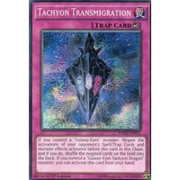 Yugioh Tachyon Transmigration - WSUP-EN012  Prismatic Secret Rare 1st Edition NM