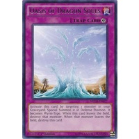 Yugioh NECH-EN077 Oasis of Dragon Souls Rare 1st Edition Mint