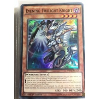 Yugioh Evening Twilight Knight MP16-EN124 Super Rare *NM/Mint* 1st Edition