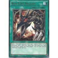 Yugioh Red-Eyes Insight Rare Mint 1st edition INOV-EN060 NM