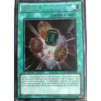 Yugioh RYMP-EN051 Crystal Abundance Secret Rare 1st Edition