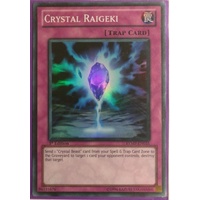 Yugioh RYMP-EN055 Crystal Raigeki Super rare 1st Edition