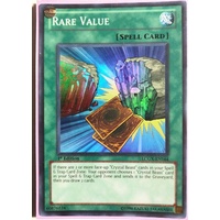 Yugioh LCGX-EN164 Rare Value Super rare 1st Edition