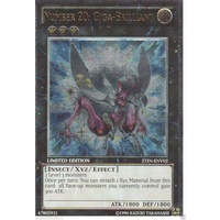 Yugioh Ultimate Rare - Number 20: Giga-Brilliant - ZTIN-ENV02