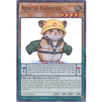 Yugioh Rescue Hamster - NECH-EN039 - Super Rare 1st Edition NM