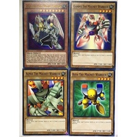 YU-GI-OH Valkyrion the Magna Warrior SET Ultra Rare Alpha Beta Gamma Magnet YGLD