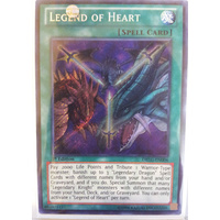 Yugioh Legend of Heart Secret rare DRLG-EN006 Mint English 1ST EDITION