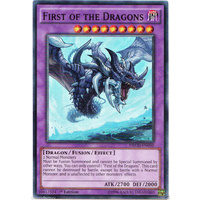 YUGIOH FIRST OF THE DRAGONS NECH-EN050 SUPER RARE ENS08