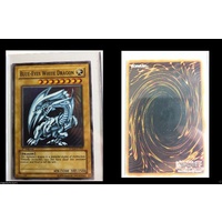 YU-GI-OH Blue-Eyes White Dragon DPKB-EN001 Super Rare 1st Edition