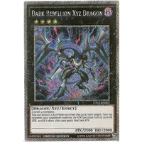 YU-GI-OH Dark Rebellion XYZ Dragon Secret Rare Limited Edition CT12-EN002