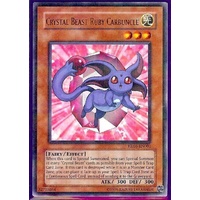 Yugioh Crystal Beast Ruby Carbuncle - HL05-EN001 - Ultra Rare Hobby League