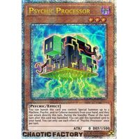 Quarter Century Secret Rare PHNI-EN081 Psychic Processor 1st Edition NM