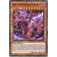 PHNI-EN090 Veidos the Eruption Dragon of Extinction Secret Rare 1st Edition NM