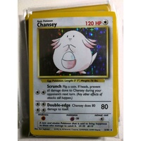 Chansey - 3/102 - Holo Unlimited Original Base set LP